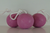 Rosenseifen - Seifenkugeln mit Kordel - 3 Stück